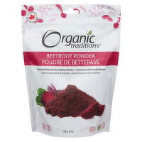 Organic Traditions - Organic Traditions Beetroot Powder, 454 Gram