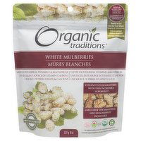 Organic Traditions - White Mulberries, 227 Gram