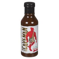 Caveman - BBQ Sauce - Hot Mango, 375 Millilitre