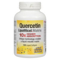 Natural Factors - Quercetin Lipomic Matrix 250mg, 120 Each