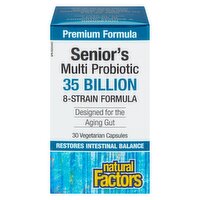 Natural Factors - Senior's Multi Probiotic, 30 Each