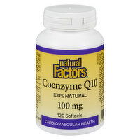 Natural Factors - Coenzyme Q10 100mg, 120 Each