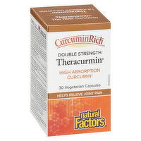 Natural Factors - CurcuminRich Theracurmin Double Strength, 30 Each
