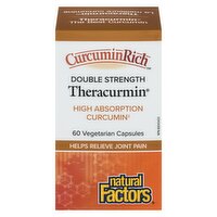 Natural Factors - CurcuminRich Theracurmin Double Strength, 60 Each