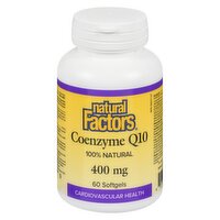 Natural Factors - Coenzyme Q10 400MG, 60 Each