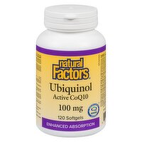 NF - UBIQUINOL COQ10 100MG, 120 Each