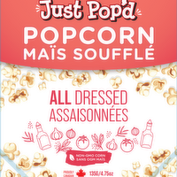 Just Popd - All Dressed Popcorn, 135 Gram