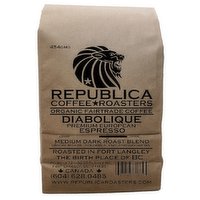 Republica Coffee - Diabolique Espresso, Medium Dark Roast Blend, 454 Gram
