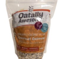 Oatally Awesome - Pineapple Coconut Pecan Gourmet Oatmeal, 650 Gram