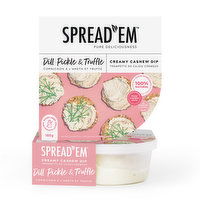 Spread'em Kitchen - Creamy Cashew Dip Dill & Truffle, 185 Gram