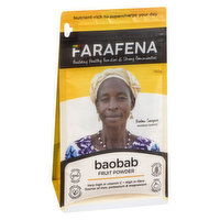 Farafena - Baobab Powder - Fruit Powder, 150 Gram