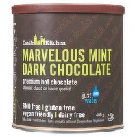 Castle Kitchen - Hot Chocolate - Marvelous Mint Dark Chocolate, 400 Gram