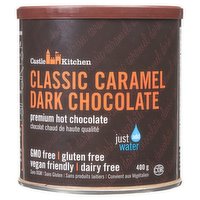 Castle Kitchen - Hot Chocolate - Classic Caramel Dark Chocolate, 400 Gram