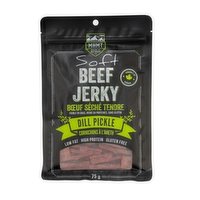 MHMT - Soft Beef Jerky - Dill Pickle, 75 Gram