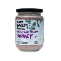Kitako Lake - Honey Local Saskatoon Berry, 375 Millilitre