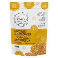 Eve's Crackers - Eves Crackers GF Savoury Sunflower