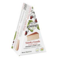 Nuts For Cheese - Smoky Gouda Wedge Fermented Cashew Product Org, 120 Gram