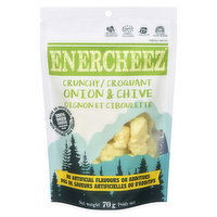 Enercheez - Cheese Snack Cheddar with Onion and Chive, 70 Gram