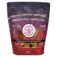 Casa Bonita - Tortilla Chips Smokey Chipotle Organic, 300 Gram