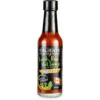 Caliente Hot Sauce Company - Chipotle Fresh, Raw, Hot Sauce, 153 Millilitre