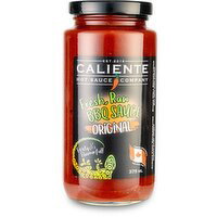 Caliente Hot Sauce Company - Fresh, Raw BBQ Sauce Original, 375 Millilitre