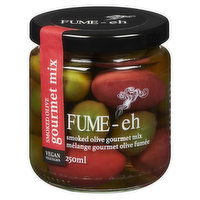 FUMEeh - Smoked Gourmet Mix Olives, 250 Millilitre