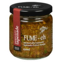 FUMEeh - Smoked Olive Tapenade, 250 Millilitre