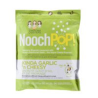 Nooch Pop - Savoury Popcorn - Kinda Garlic 'n Cheesy, 120 Gram