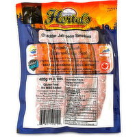 Hertels - Cheddar Jalapeno Smokies, 400 Gram