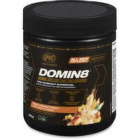 PVL Domin8 - Sport Pre-Workout Superfuel Peach Mango Punch, 225 Gram