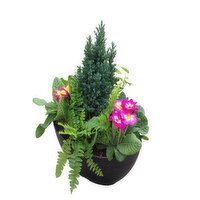 Potted Plants - Upscale Oval Planter 15In, 1 Each