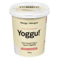 Yoggu - Plant-Based Cultured Coconut Yogurt, Mango, 450 Gram