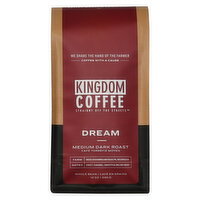 Kingdom Coffee - Dream - Medium Roast, 340 Gram