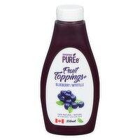 Superfruit Puree - Fruit Topping Wild Blueberry, 250 Millilitre