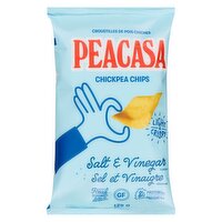 Peacasa - Chickpea Chips Salt & Vinegar, 128 Gram