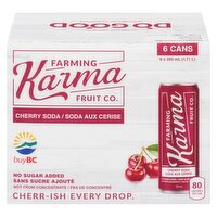 Farming Karma Fruit - Cherry Soda, 285 Millilitre