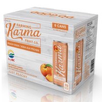 Farming Karma - Soda, Peach, 285 Millilitre