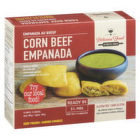 Delicioso Foods - Corn Beef Empanada, 15 Each