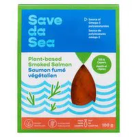 Save Da Sea - Plant-based Smoked Salmon with Dill & Capers, 100 Gram