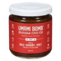 Umami - Bomb Shitake Chili Oil Hot, 250 Millilitre