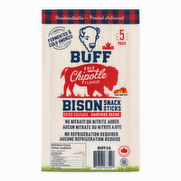 Buff - Chipotle Bison Snack Sticks, Small Pack, 125 Gram