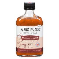 Firecracker Sauce - Pepper Sauce Authentic Trinidadian, 200 Millilitre