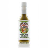STOKE THE FIRE - Garlic Jalapeno Small Batch Hot Sauce, 148 Millilitre