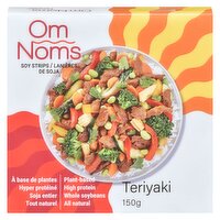 Om Noms - PLANT BASED STRIPS TERIYAKI, 150 Gram