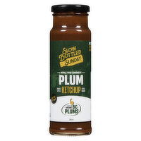 SLOW BOTTLED SUNDAY - SLOW SUNDAY Plum Ketchup Sauce, 250 Millilitre