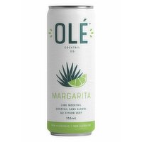 Ole - Mocktail Margarita Non-Alcoholic, 355 Millilitre