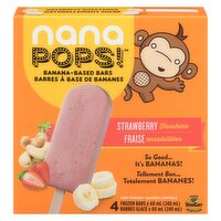 Nanashake - NANAPOPS STRAWBERRY FUNSHINE, 4 Each