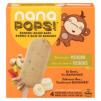Nanashake - NANAPOPS ROSEWATER PISTACHIO, 4 Each