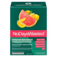 No Days Wasted - Electrolytes Watermelon Lemonade Box, 15 Each
