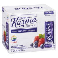 Farming Karma - Soda, Berry, 285 Millilitre